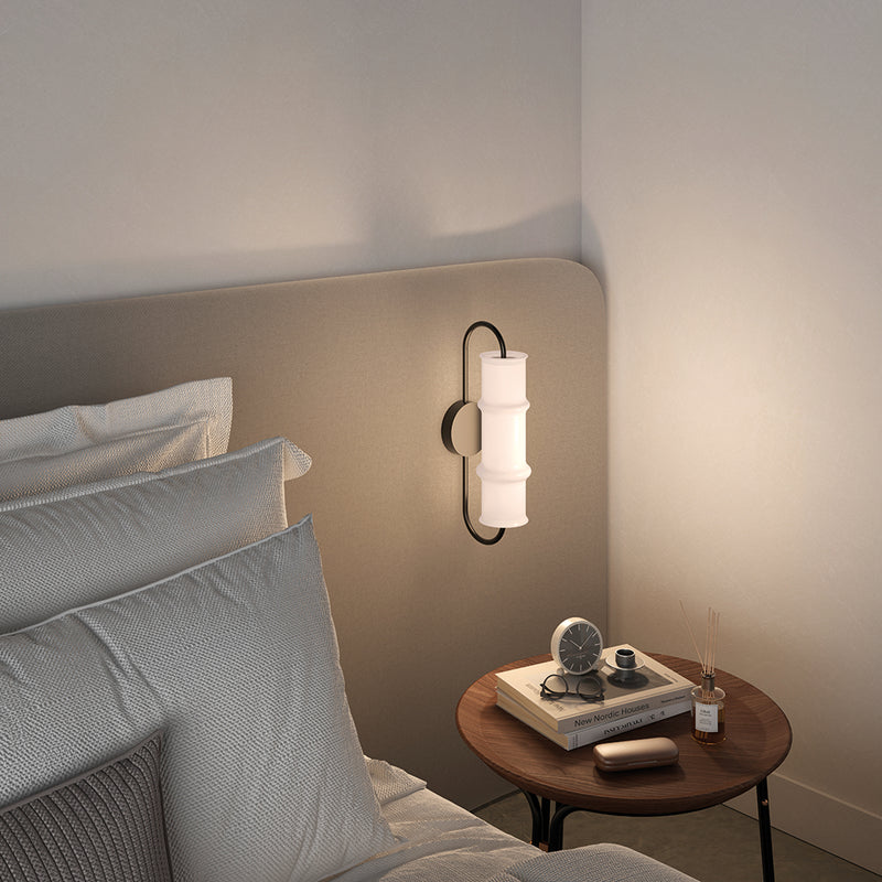 CANNA - Designed by Agus Gascón - LED-Wandleuchte schwarz oder gold - Aromas del Campo