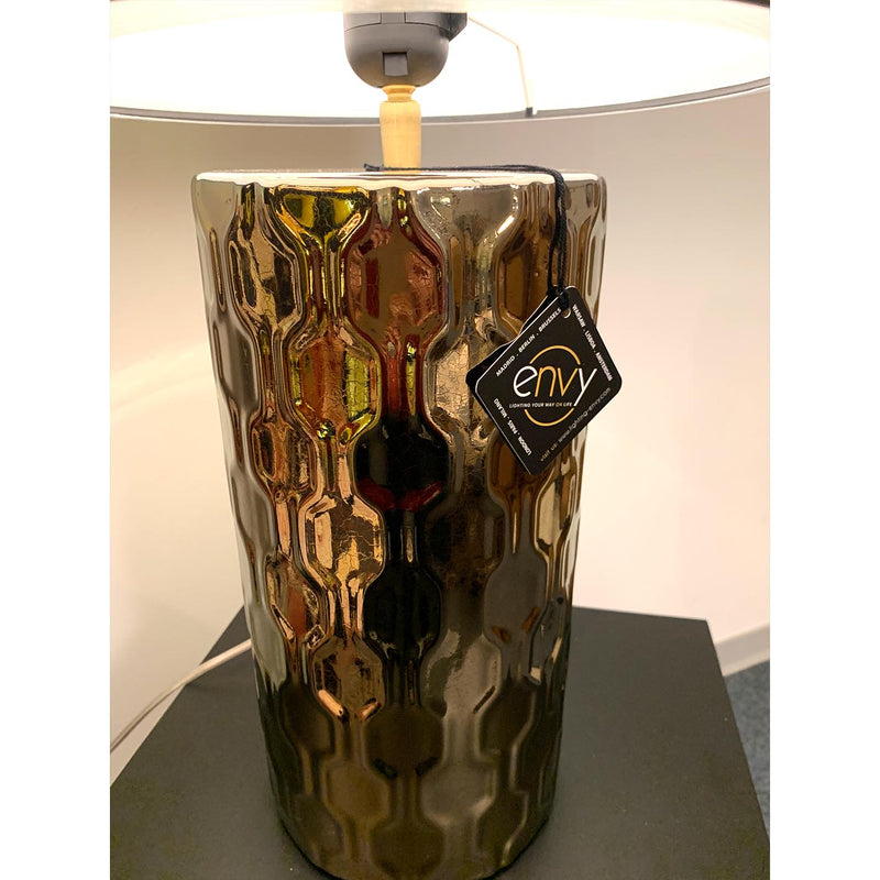 REZA Tischleuchte gold - Einzelstück