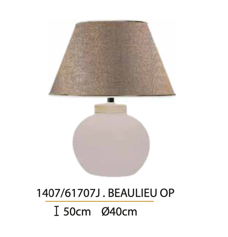 BEAULIUE Tischleuchte - rose - von envy lighting