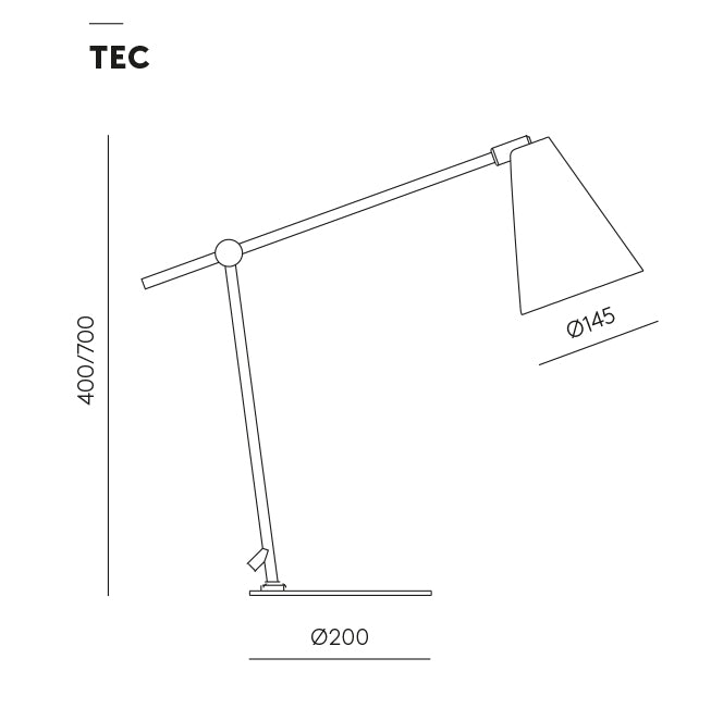 Lua - Designer Pepe Fornas - Tischleuchte - Aromas del Campo