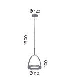 Glacier - Designer Jana Chang - Pendelleuchte - Aromas del Campo