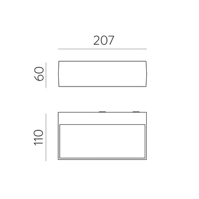 Outdoor LED-Wandleuchte DRAGO - IP65