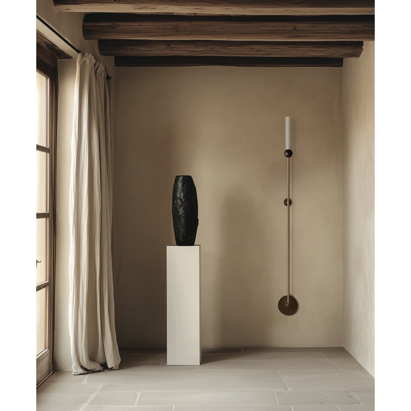 DELIE long - Designer JF Sevilla - Wandleuchte lang - Aromas del Campo