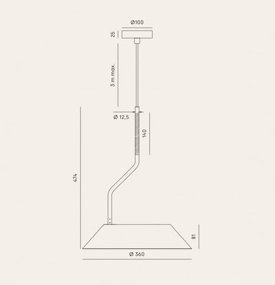 AIDER - Designer Arnold Salido - Pendelleuchte - Aromas del Campo