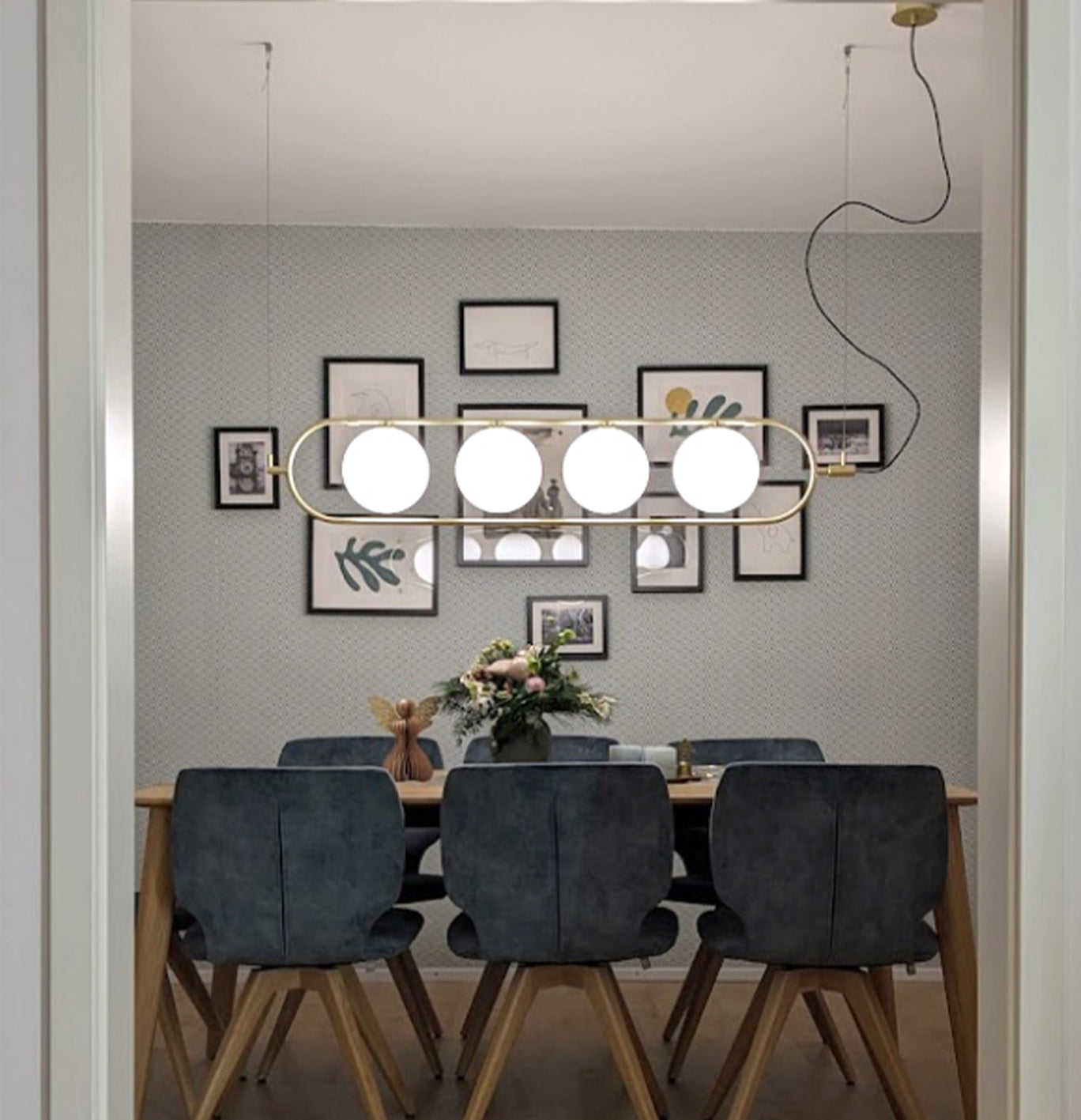 ABBACUS - Designer Jose Fornas - 4fach Pendelleuchte - Aromas del Campo