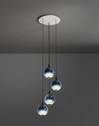 BEAM STICK NUANCE, farbige LED-Pendelleuchten von OLEV - designed by Marc Sadler