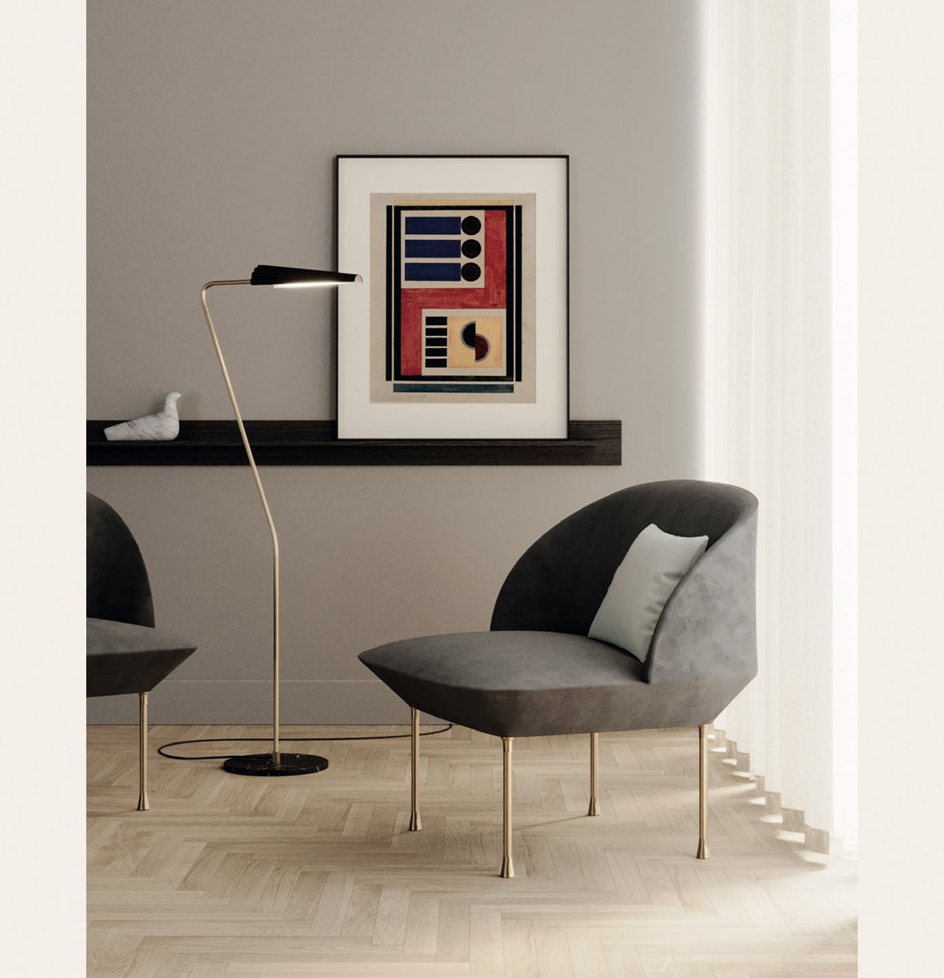 BION - Designer Pepe Fornas - Stehleuchte mehrere Farben - Aromas del Campo