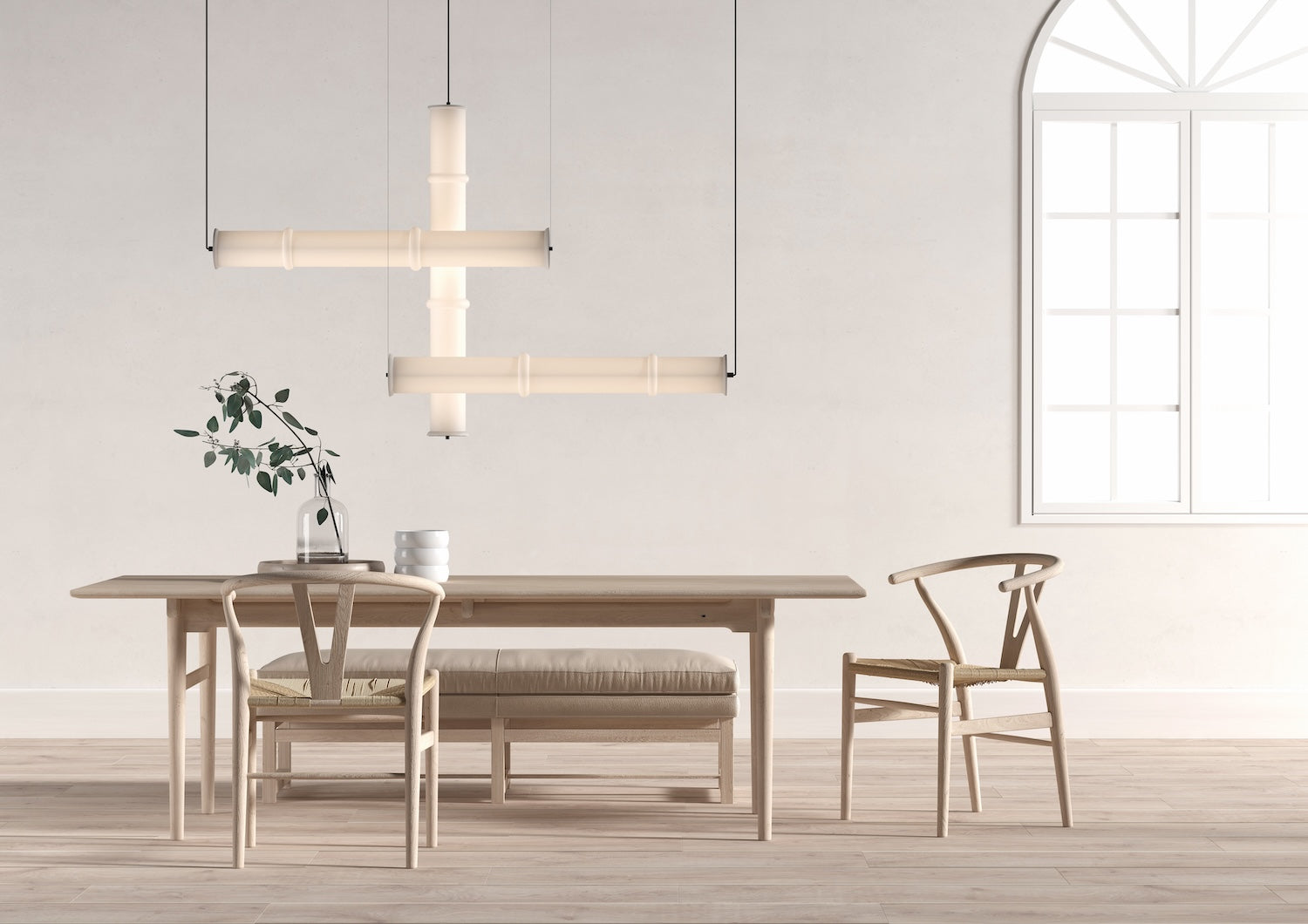 CANNA L - Designed by Agus Gascón - LED-Pendelleuchte - Aromas del Campo