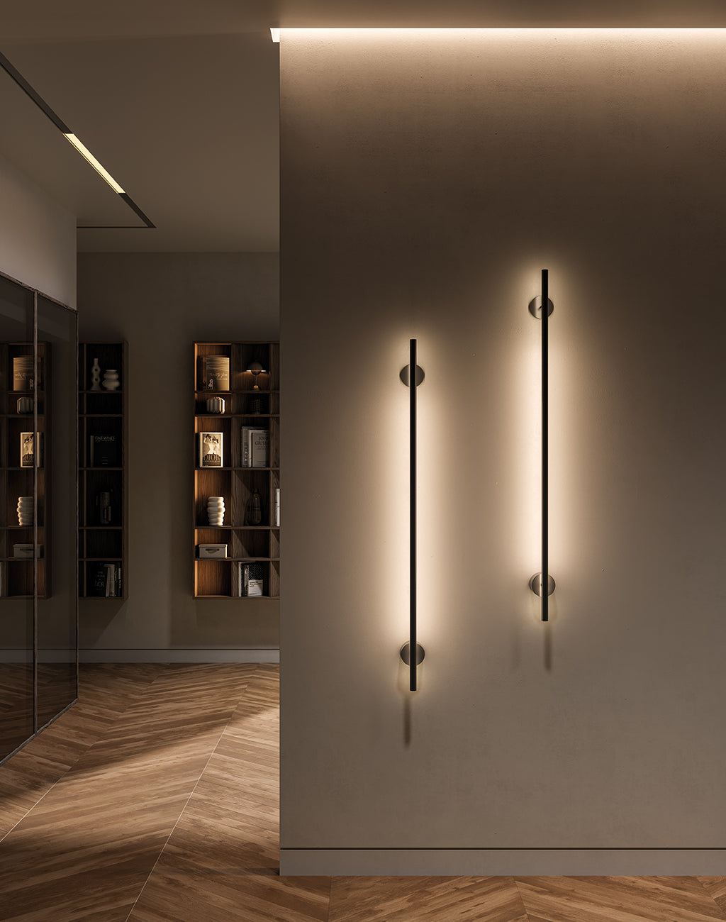 CLOCK - Designed by AC Studio - LED-Wandleuchte XL - Aromas del Campo