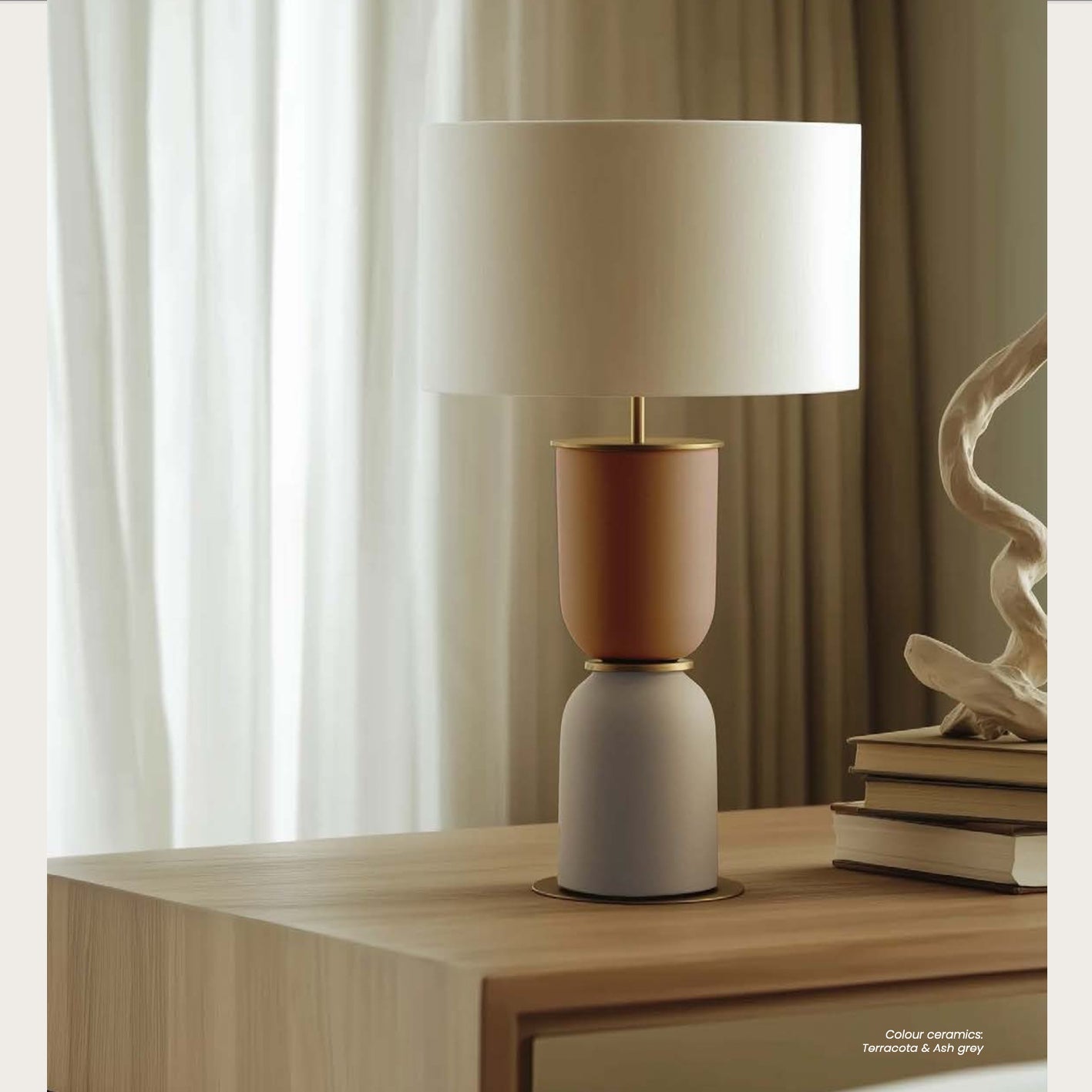 COPO gold, viele Farben - Designer Pepe Fornas - Tischleuchte - Aromas del Campo