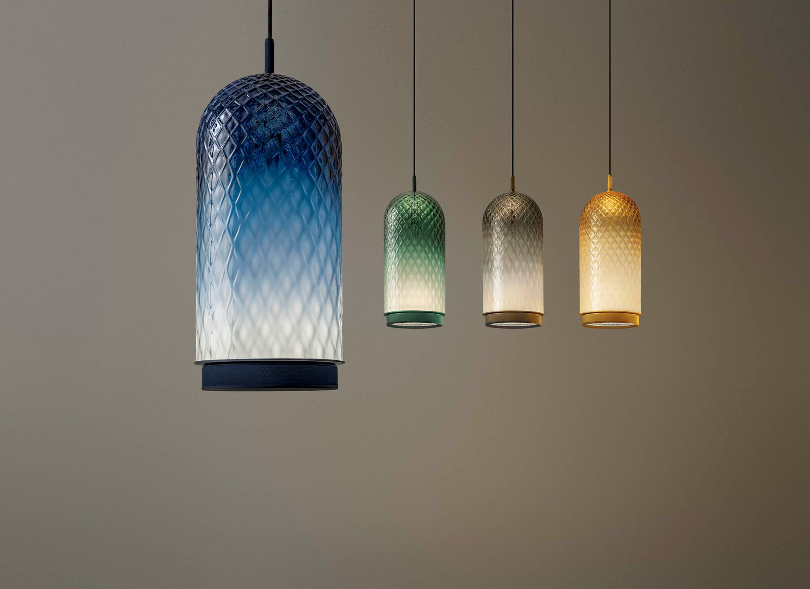 CURUBA, Edition BALLOTON LED-Pendelleuchte von OLEV - designed by Andrea Lanaro