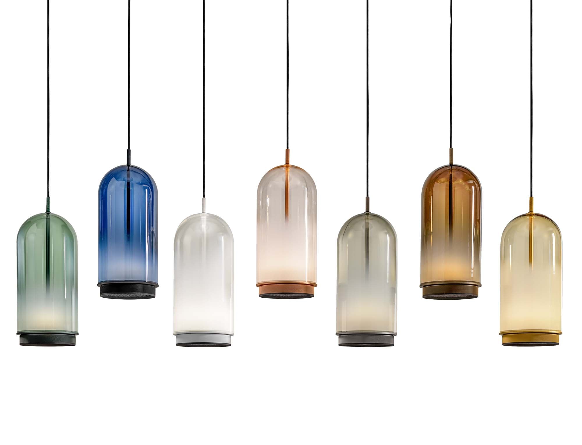 CURUBA LED-Pendelleuchte in 6 Farben von OLEV - designed by Andrea Lanaro