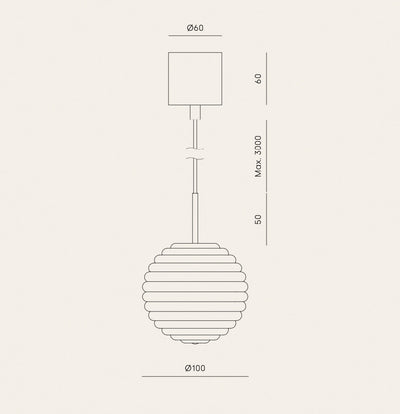 DOUL - Designer Augus Gascón - Pendelleuchte - Aromas del Campo