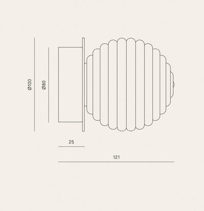 DOUL - Designer Augus Gascón - Wand- und Deckenleuchte - Aromas del Campo