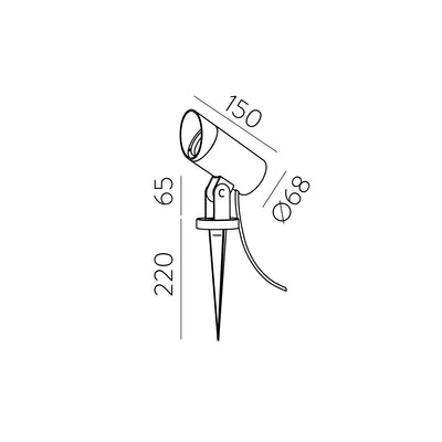 Outdoor Bodenstrahler SERIN - IP65