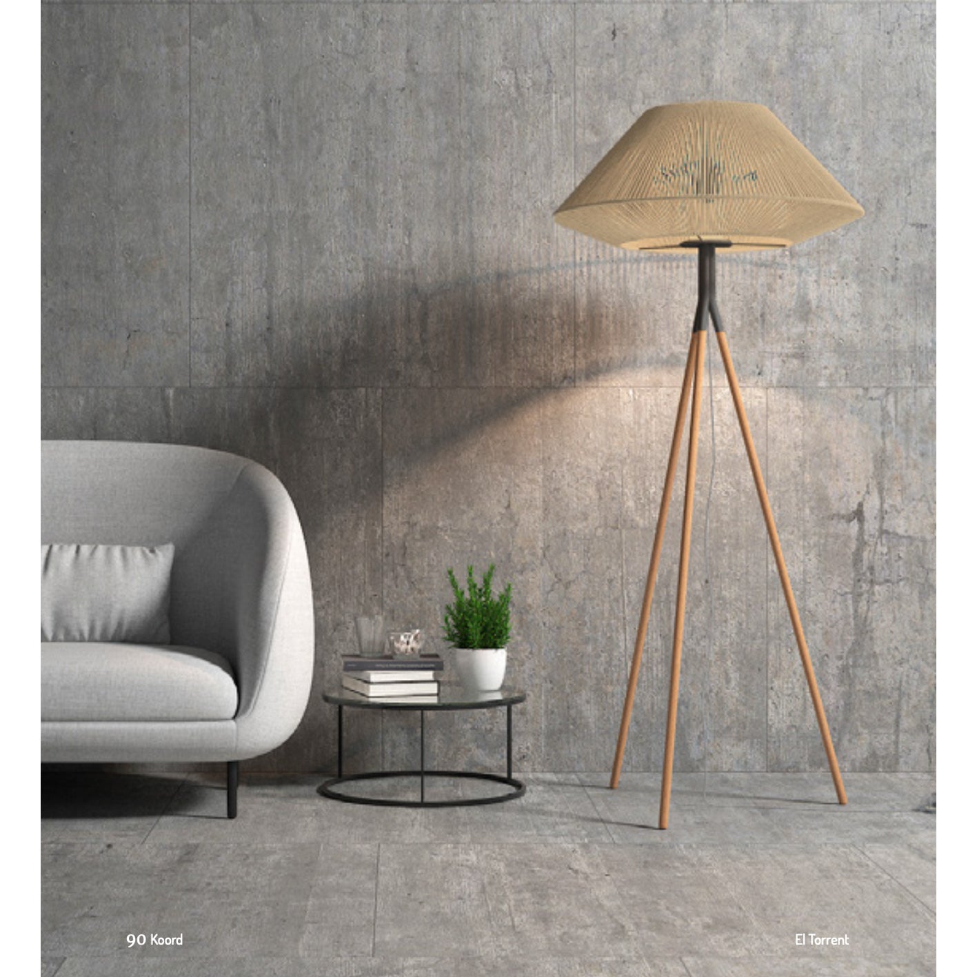 KOORD Indoor Stehleuchte IP20 - KD.F005.00 - Designer Eloy Puig - el torrent