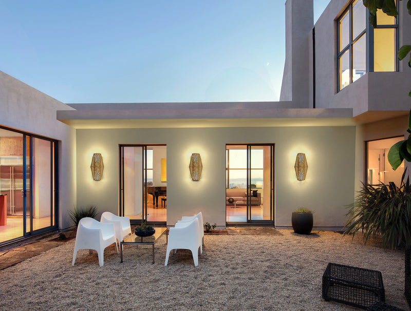 Koord LED-Wandleuchte outdoor - groß KD.W107.016 - Designer Eloy Puig - el torrent