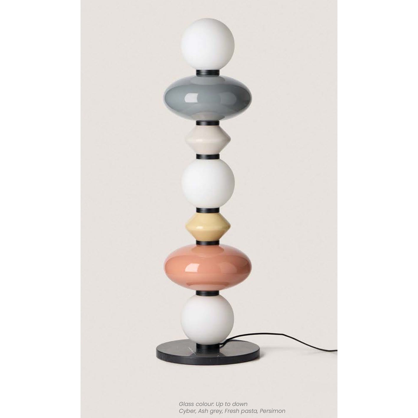 MAPI Variante 3 bunt - Designer Pepe Fornas - LED-Stehleuchte - Aromas del Campo