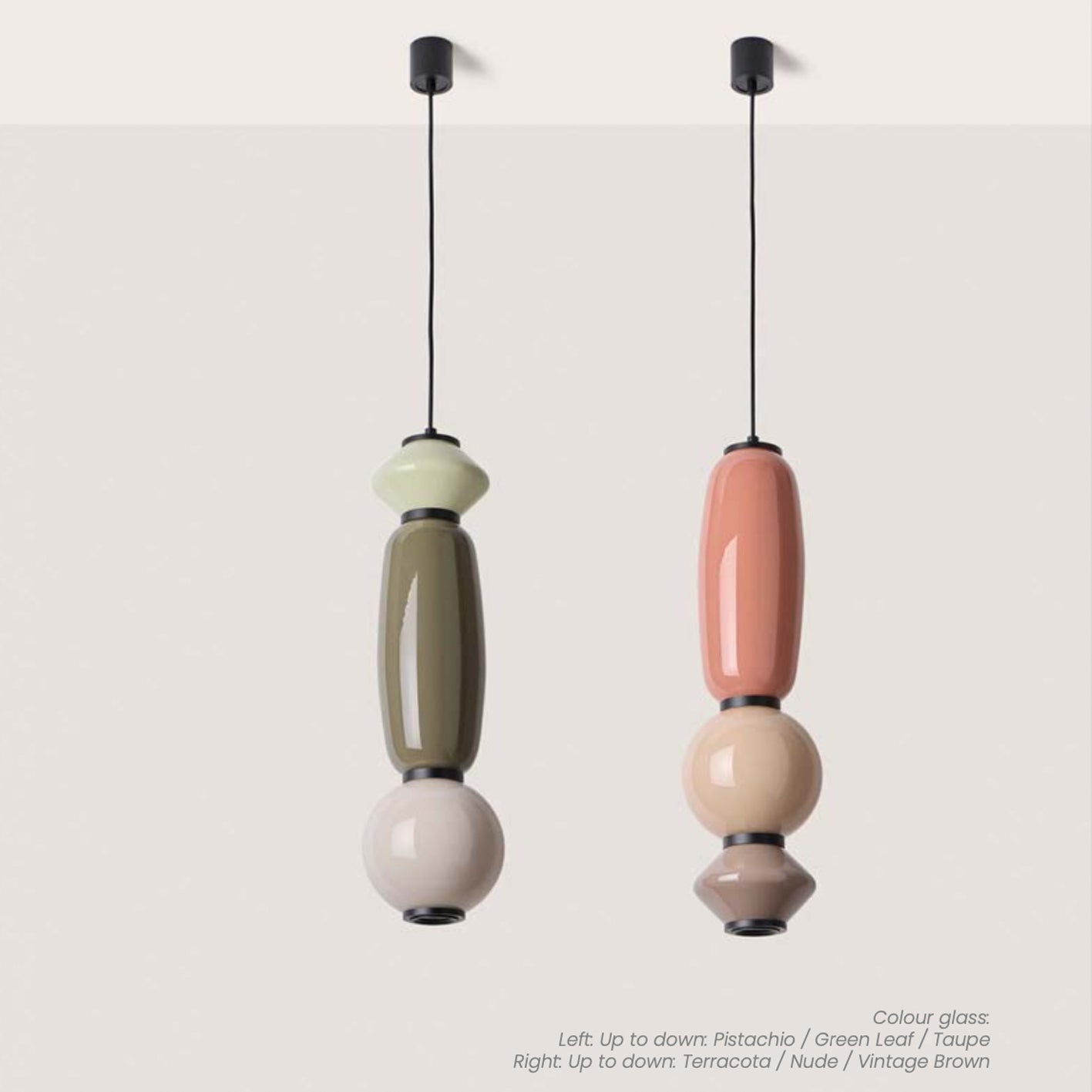 PAPI - Kombi 2 - Designer Jose Fornas - Pendelleuchte - Aromas del Campo