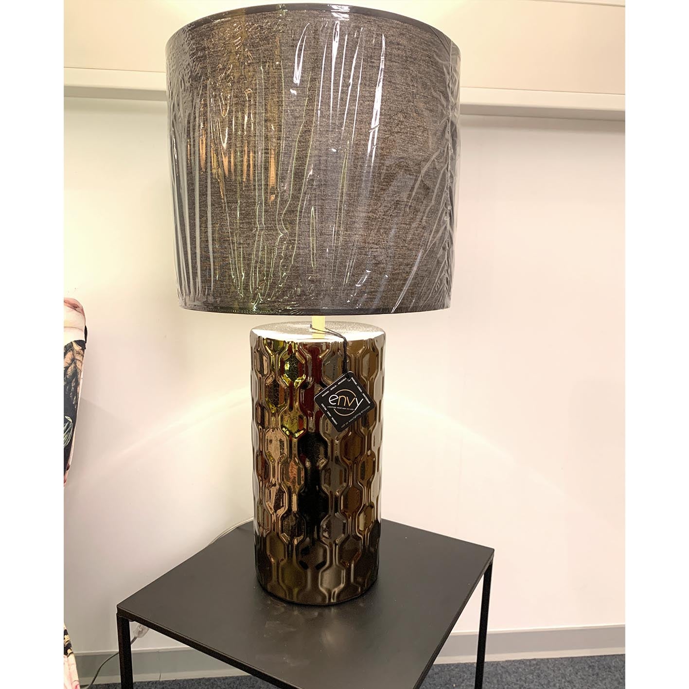 REZA Tischleuchte gold - Einzelstück