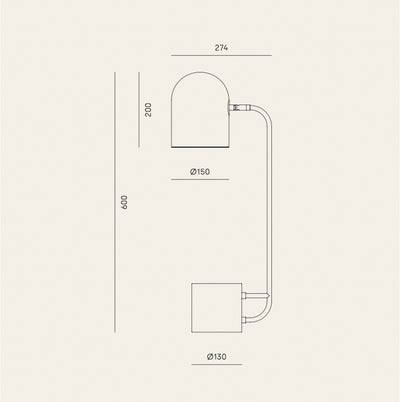 LUCA - Designed by AC Studio - Tischleuchte - Aromas del Campo