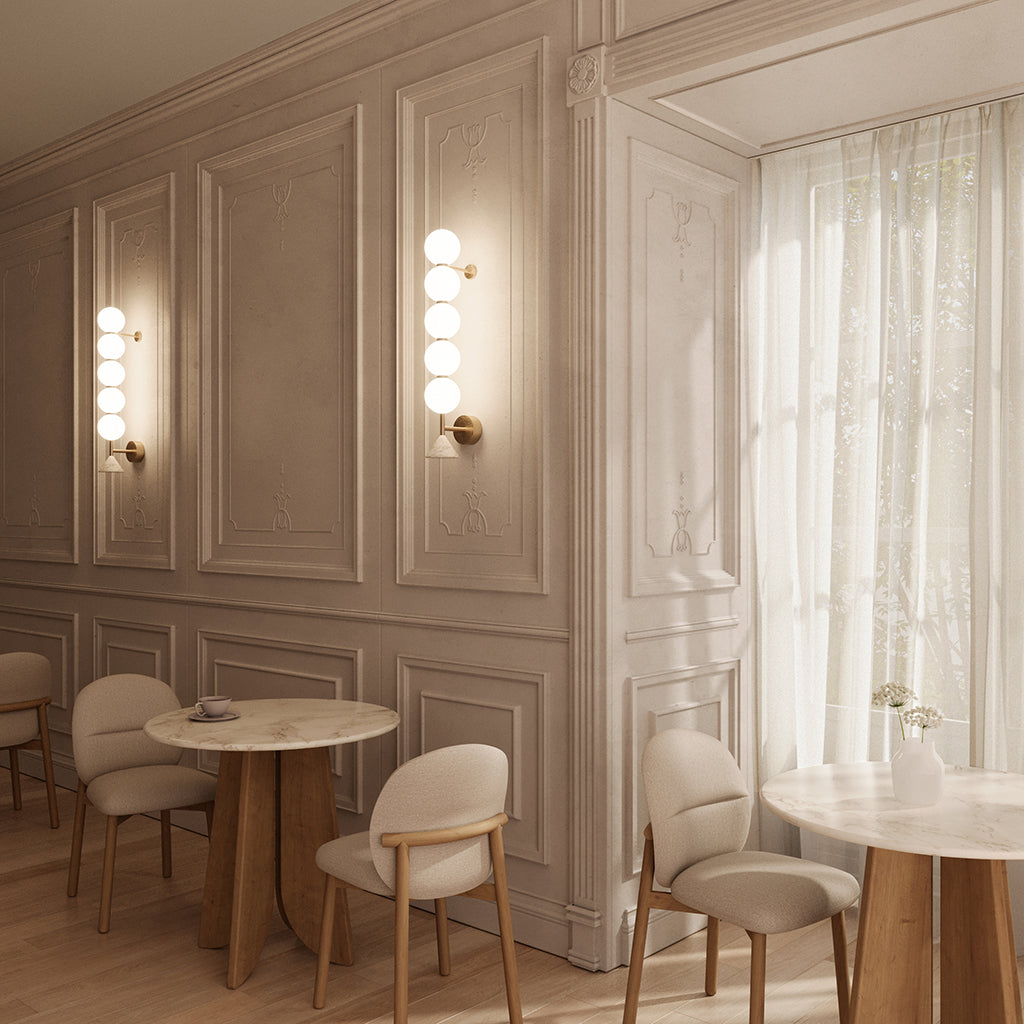 SOKO - Designer Pepe Fornas - LED-Wandleuchte L mit Marmor - Aromas del Campo