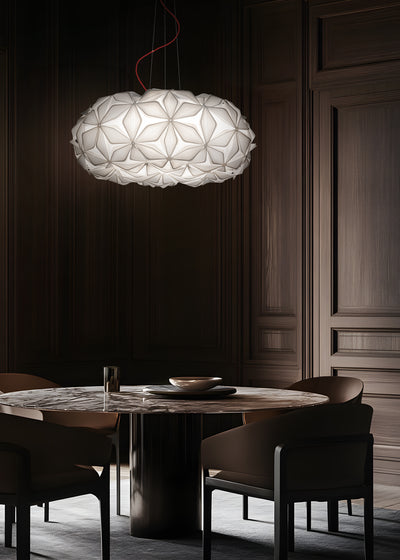 C'est la Vie Pendelleuchten mit rotem Kabel Esstisch -  Slamp