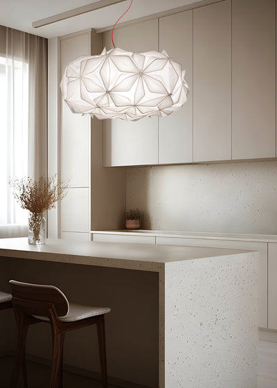 C'est la Vie Pendelleuchten Slamp mit rotem Kabel - Küche