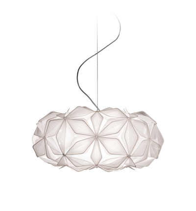 C'est la Vie Pendelleuchte medium weiß white Kabel klar - Slamp