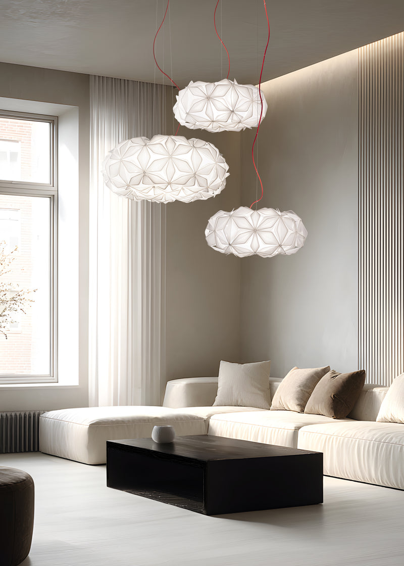 C'est la Vie Pendelleuchten Slamp mit rotem Kabel - Küche