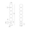 SOKO - Designer Pepe Fornas - LED-Wandleuchte L mit Marmor - Aromas del Campo