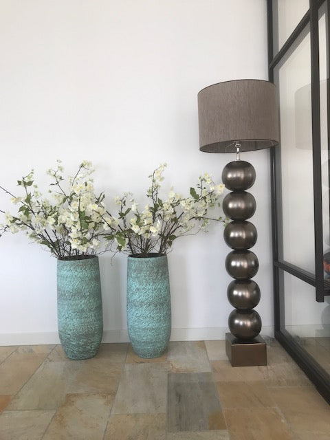 BILBA mehrere Metallicfarben, sechsfach mit kurzem Schirm - Bodenleuchten - envy lighting