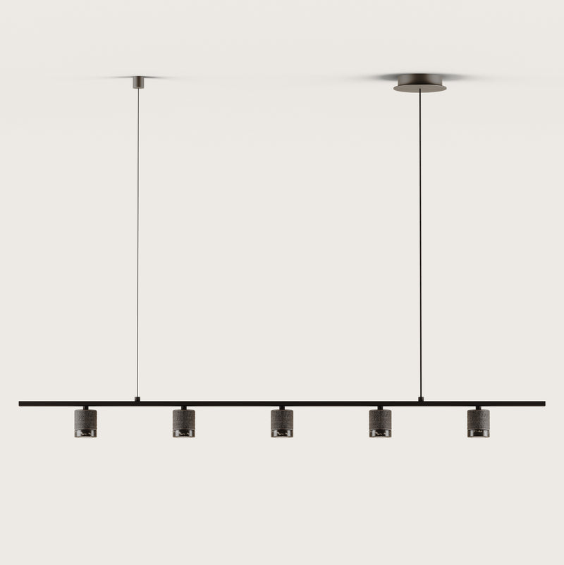 TEA 5fach in mehreren Farben - Designer AC Studio - LED-Pendelleuchte - Aromas del Campo