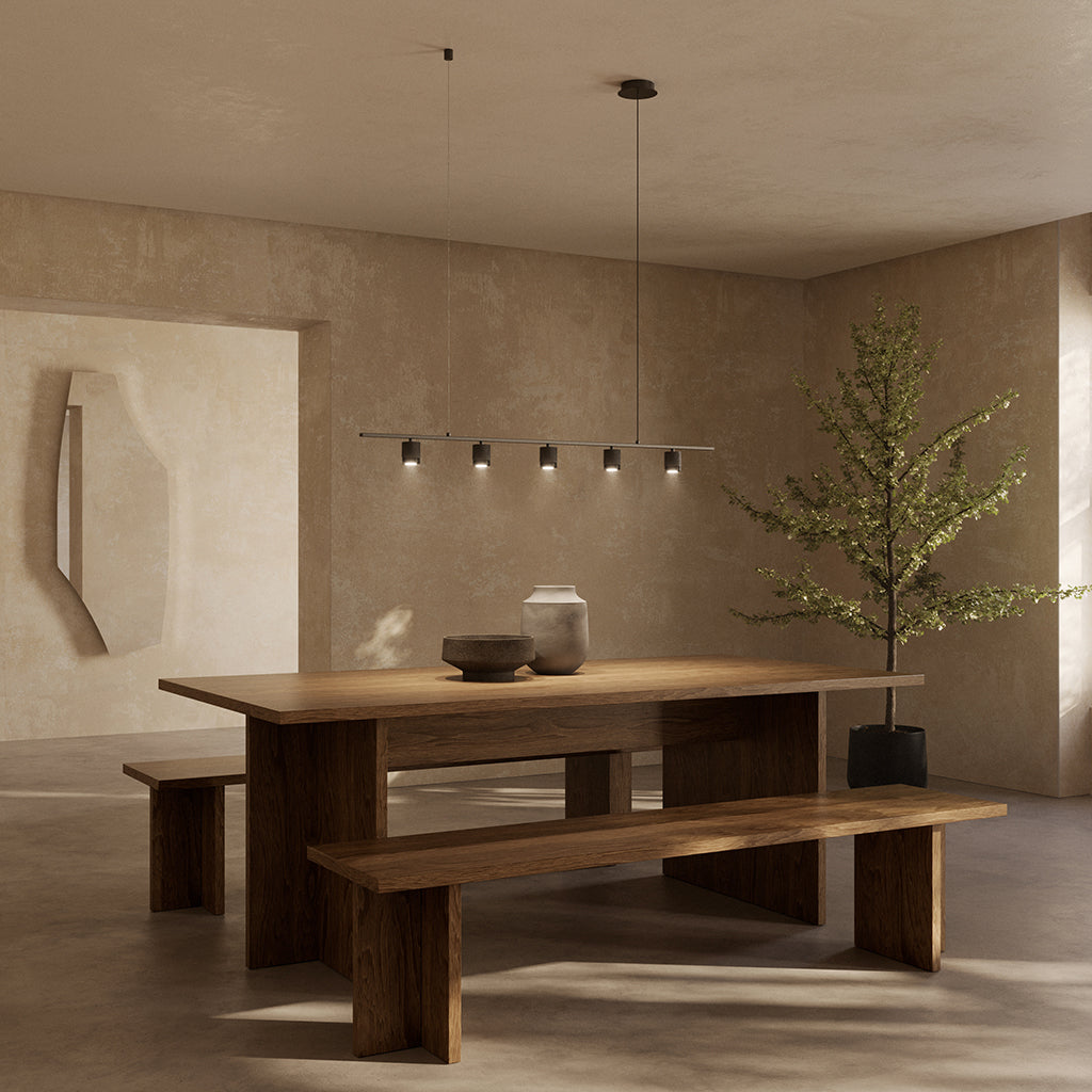 TEA 5fach in mehreren Farben - Designer AC Studio - LED-Pendelleuchte - Aromas del Campo