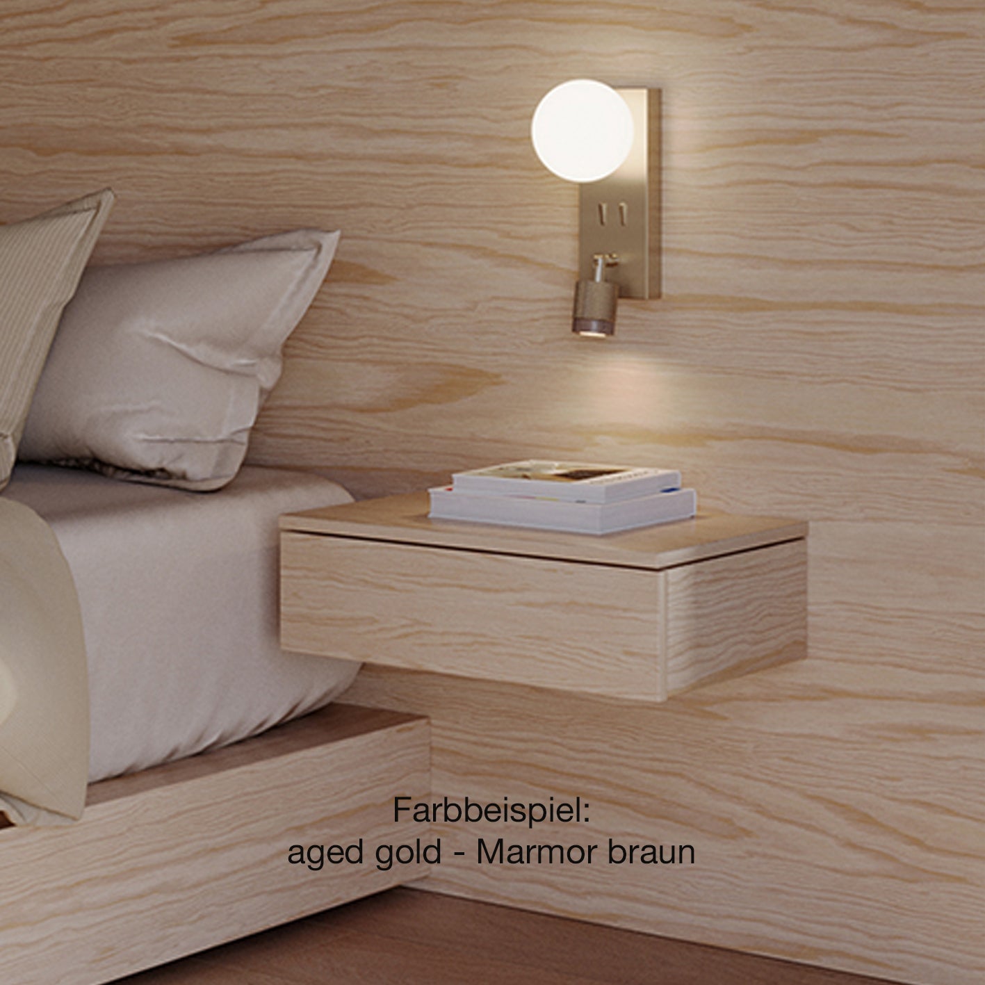 TEA mehrere Farben - Designer AC Studio - LED-Wandleuchte 2fach - Aromas del Campo