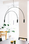 VOLTA - LED-Bogenleuchte 3536 3flammig - Nahtrang Studio - estiluz
