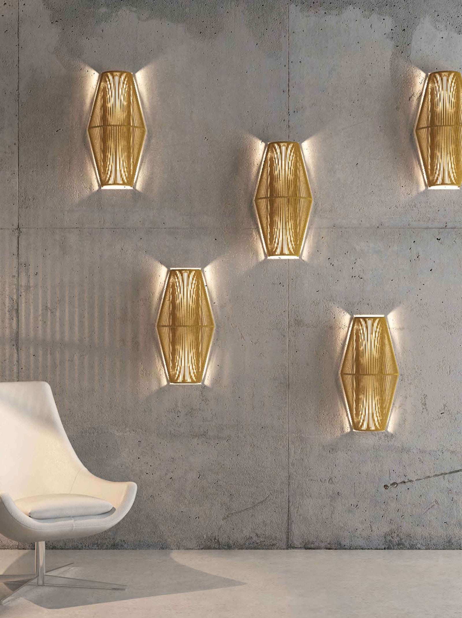 KOORD LED-Wandleuchte indoor - groß - KD.W007.016 - Designer Eloy Puig - el torrent