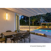 Koord LED-Wandleuchte outdoor - groß KD.W107.016 - Designer Eloy Puig - el torrent