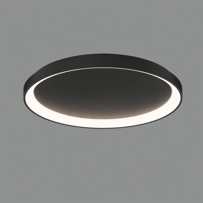 LED-Deckenleuchte Kelly indirekt / Lichtfarbe einstellbar 2700, 3000 K, dimmbar Triac - schwarz