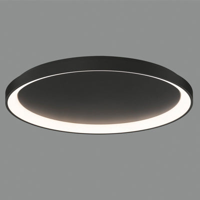 LED-Deckenleuchte Kelly indirekt / Lichtfarbe einstellbar 2700, 3000 K, dimmbar Triac - schwarz