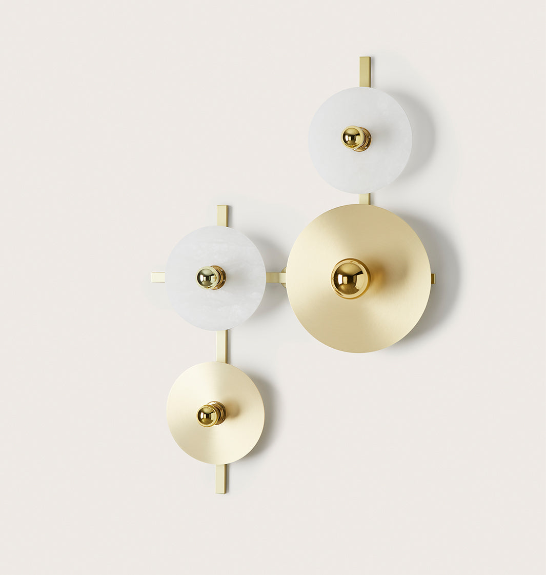 ABBY 4fach Variante 1 - Designer AC Studio - Wandleuchte - Aromas del Campo