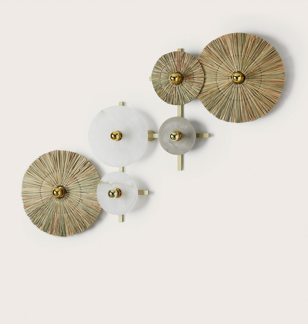 ABBY 6fach - Variante 1 - Designer AC Studio - Wandleuchte - Aromas del Campo