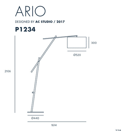 ARIO - Designed by AC Studio - Stehleuchte - Aromas del Campo