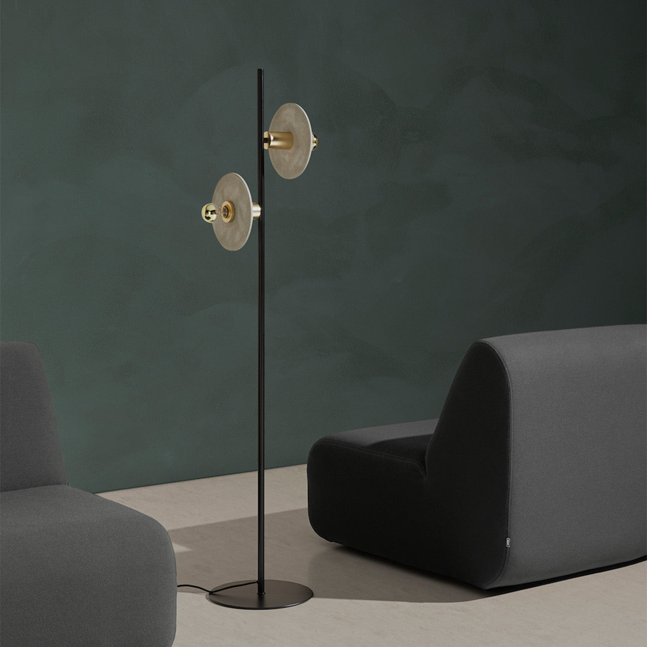 OHLALA mit Alabaster - Designed by AC Studio - Stehleuchte - Aromas del Campo - disc.