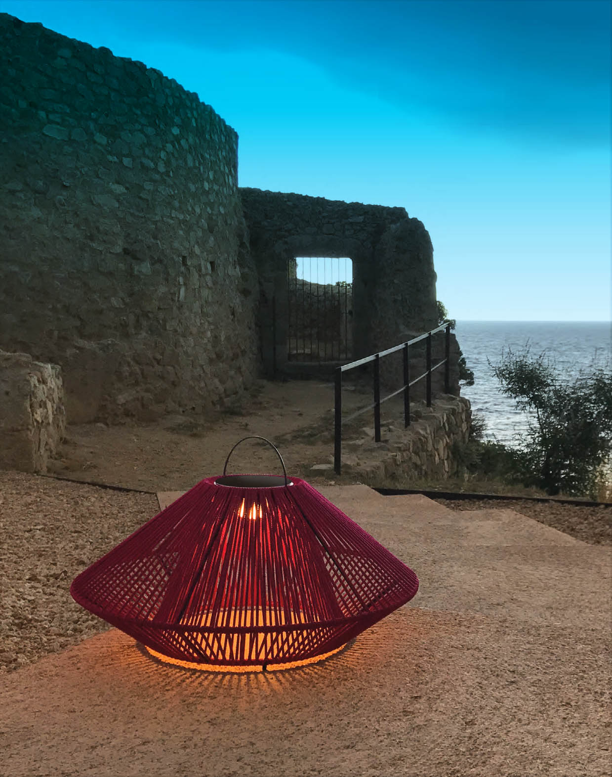 Koord Outdoor LED mit Akku - KD.111.14 - Designer Eloy Puig - el torrent