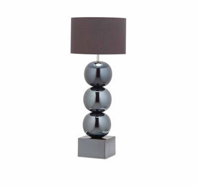 Bilba Metall dreifach mit kurzem Schirm - Tischleuchten - envy lighting