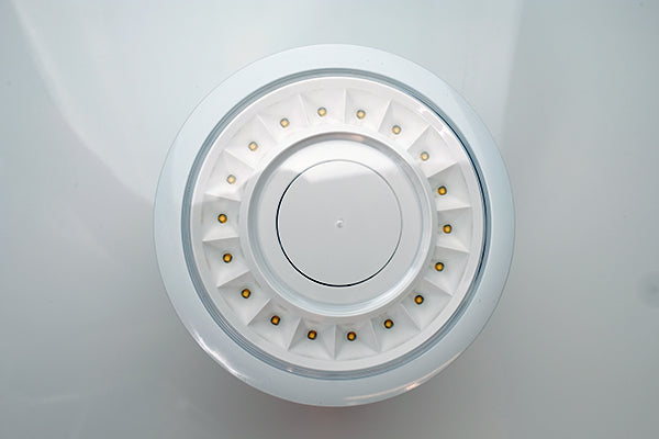 Edle weiße Einbaudownlights / groß  - D 17,0 cm - Luxillo