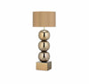Bilba Metall dreifach mit kurzem Schirm - Tischleuchten - envy lighting