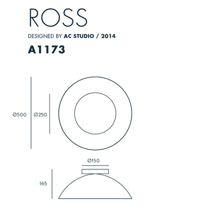 Ross - Designer AC Studio - Wandleuchte - Aromas del Campo