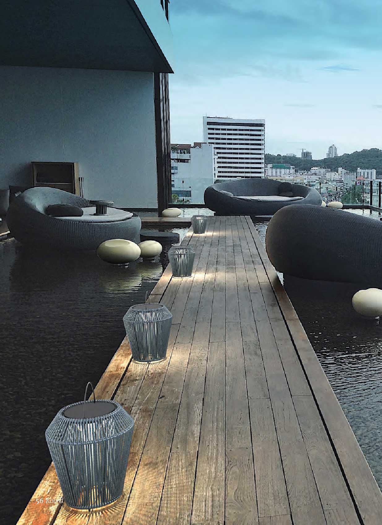 Koord Outdoor LED mit Akku - KD.110.14 - Designer Eloy Puig - el torrent